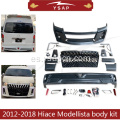 Precio de fábrica 12-18 Kit de cuerpo Hiace Modellista
